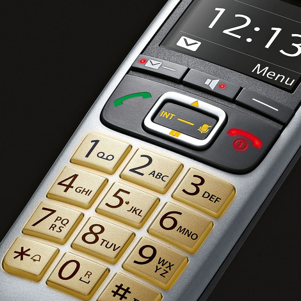Gigaset E560A Cordless Phone, Quad Handset with Big Buttons - Image 5