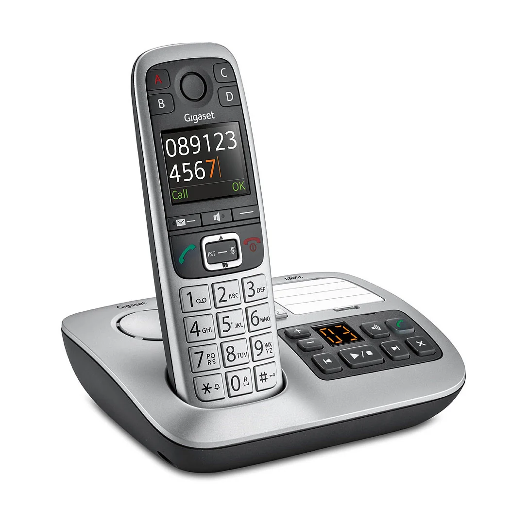 Gigaset E560A Cordless Phone, Twin Handset with Big Buttons - Image 4