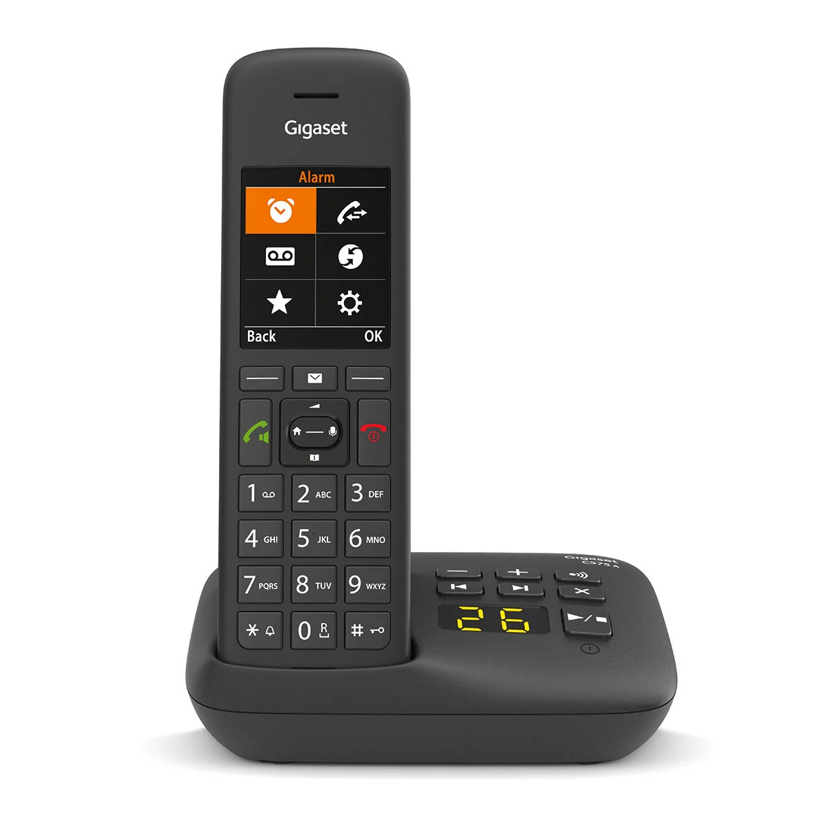 Gigaset Premium C575A Cordless Phone, Single Handset with Answer Machine - Image 4