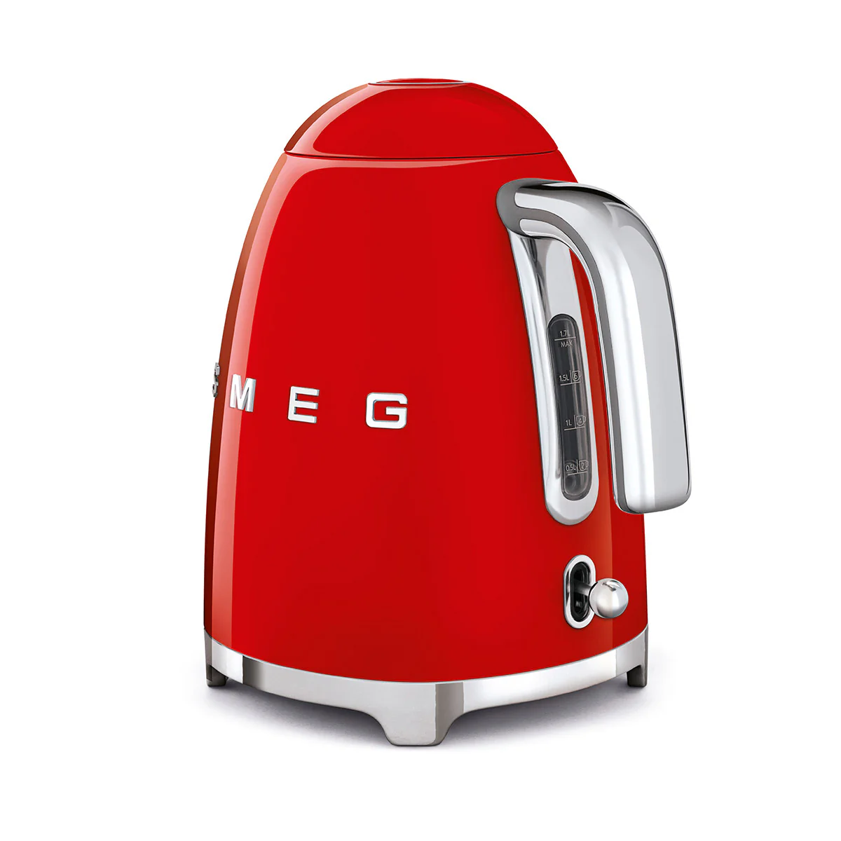 Smeg KLF03RDUK 50s Retro Style 1.7L Jug Kettle in Red - Image 3
