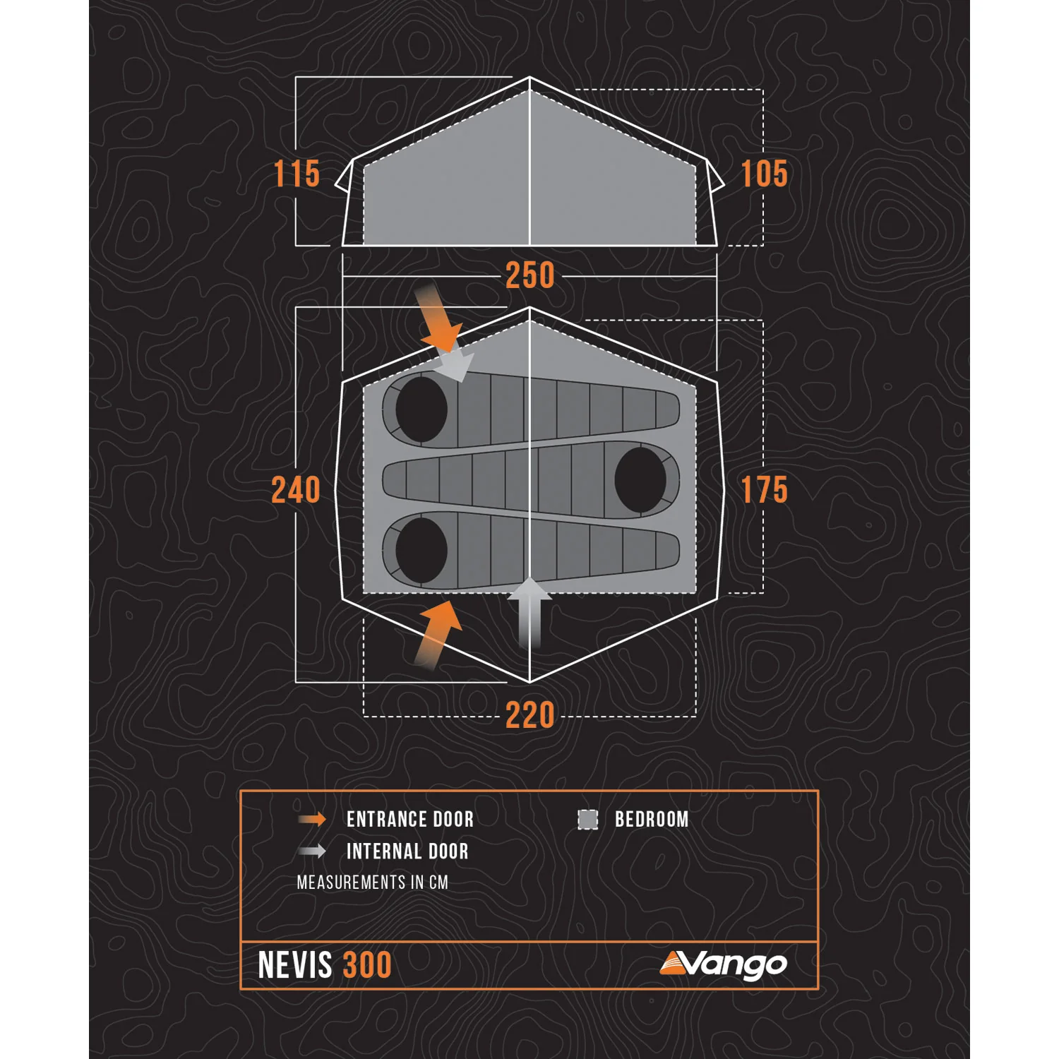 Vango Nevis 300 3-Person Tent & Sleeping Bundle - Image 3
